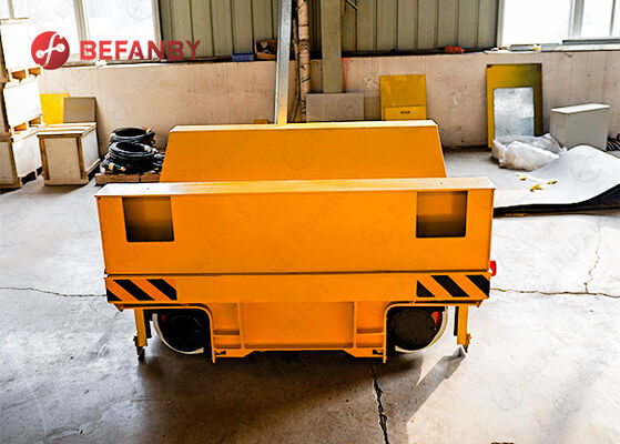 Sale Service Provided Factory Use Rail Transfer Cart With V Frame Device
