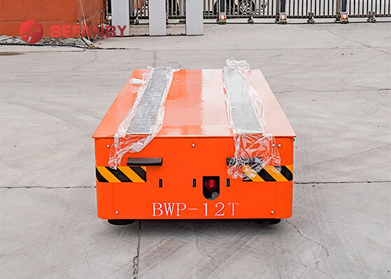 12Т цепной конвейер без рельсов перевозки тележки с формовой фабрикой