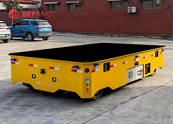 50T специальная стальная конструкция рамы без рельсов плоская перевозка тележки