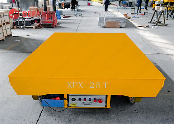 25-тонная аккумуляторная тележка для рельсового транспорта с литыми стальными колесами для обработки тяжелых грузов