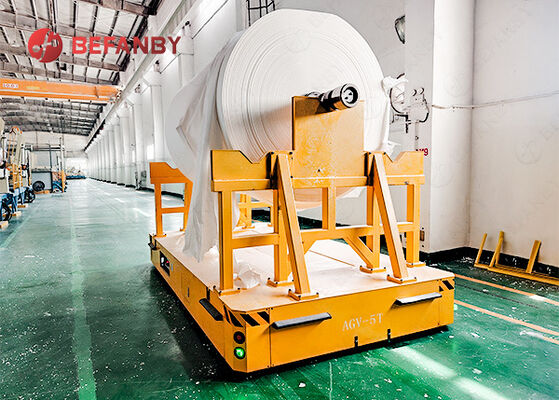 5 Tonne Magnetic Strip Navigation AGV Transfer Cart