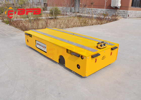 Remote Control Steerable 63t Trackless Transfer Cart For Die Transportation